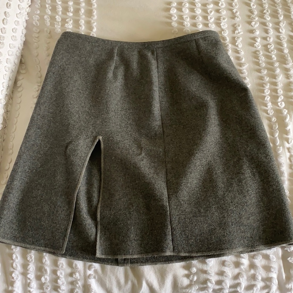 Vintage Miu Miu Wool Mini Skirt